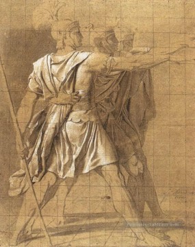  David Peintre - Les trois frères Horatii néoclassicisme Jacques Louis David